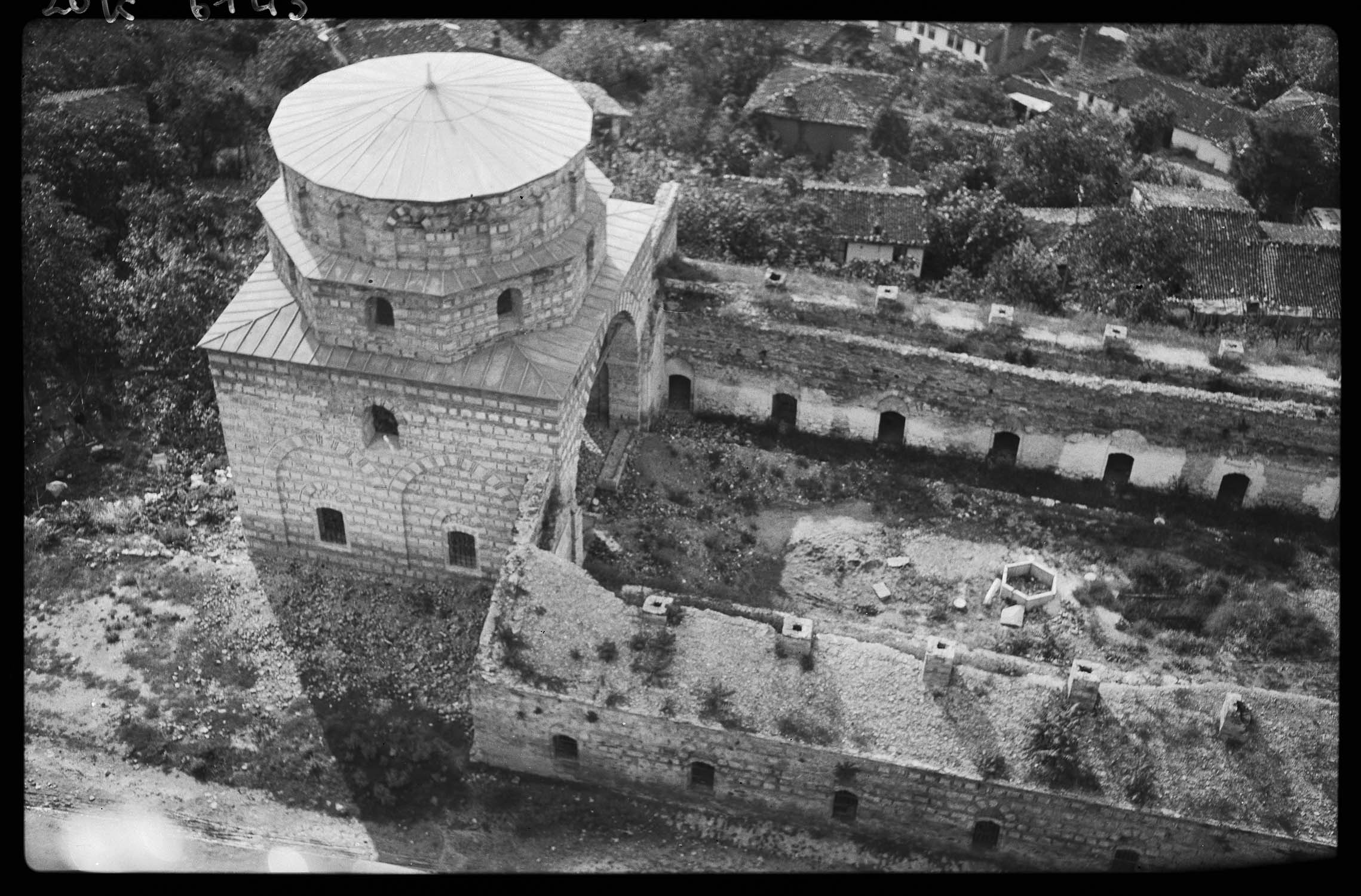 Vue du haut du minaret de la mosquée voisine